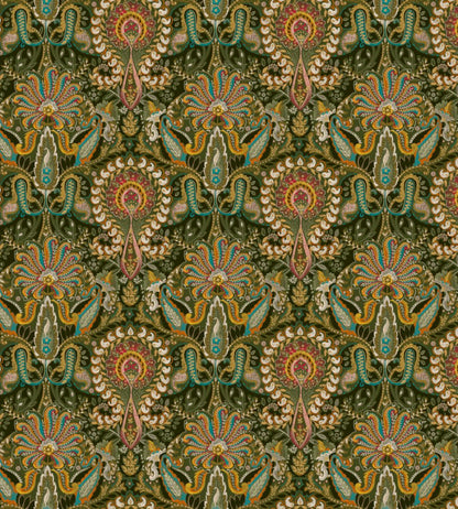 Baby Kashmir Fabric by Arley House Coriander