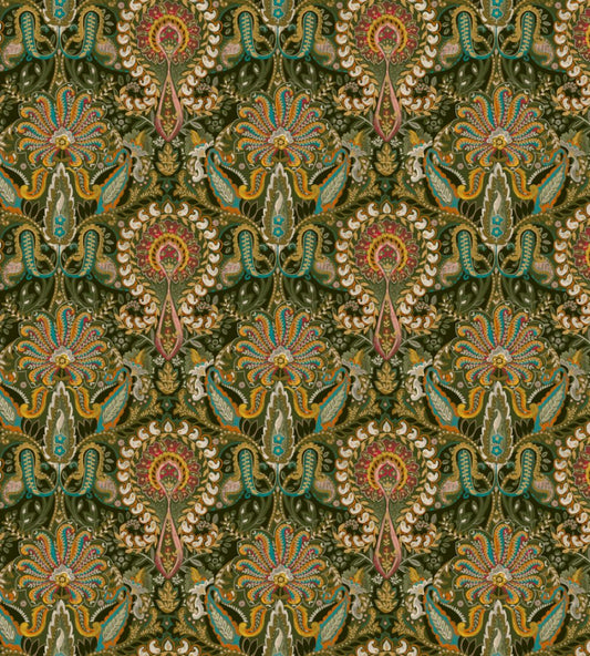 Baby Kashmir Fabric by Arley House Coriander