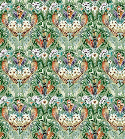 Baby Rostherne Fabric by Arley House Fern