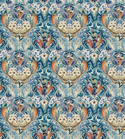 Baby Rostherne Fabric by Arley House Sky