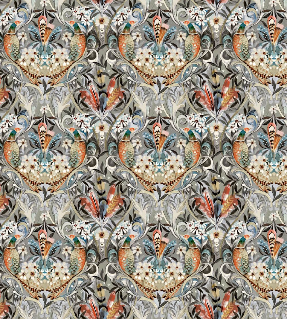 Baby Rostherne Fabric by Arley House Slate