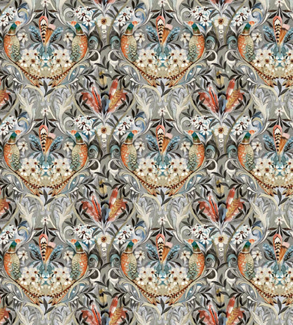 Baby Rostherne Fabric by Arley House Slate
