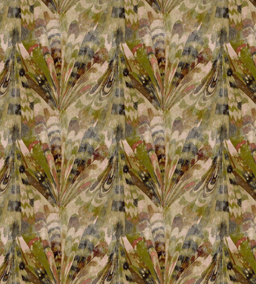 Baby Rutland Fabric by Arley House Moss