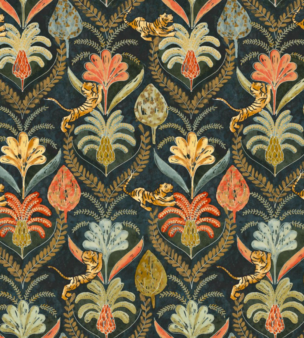 Baby Saranda Fabric by Arley House Himalayan Blue