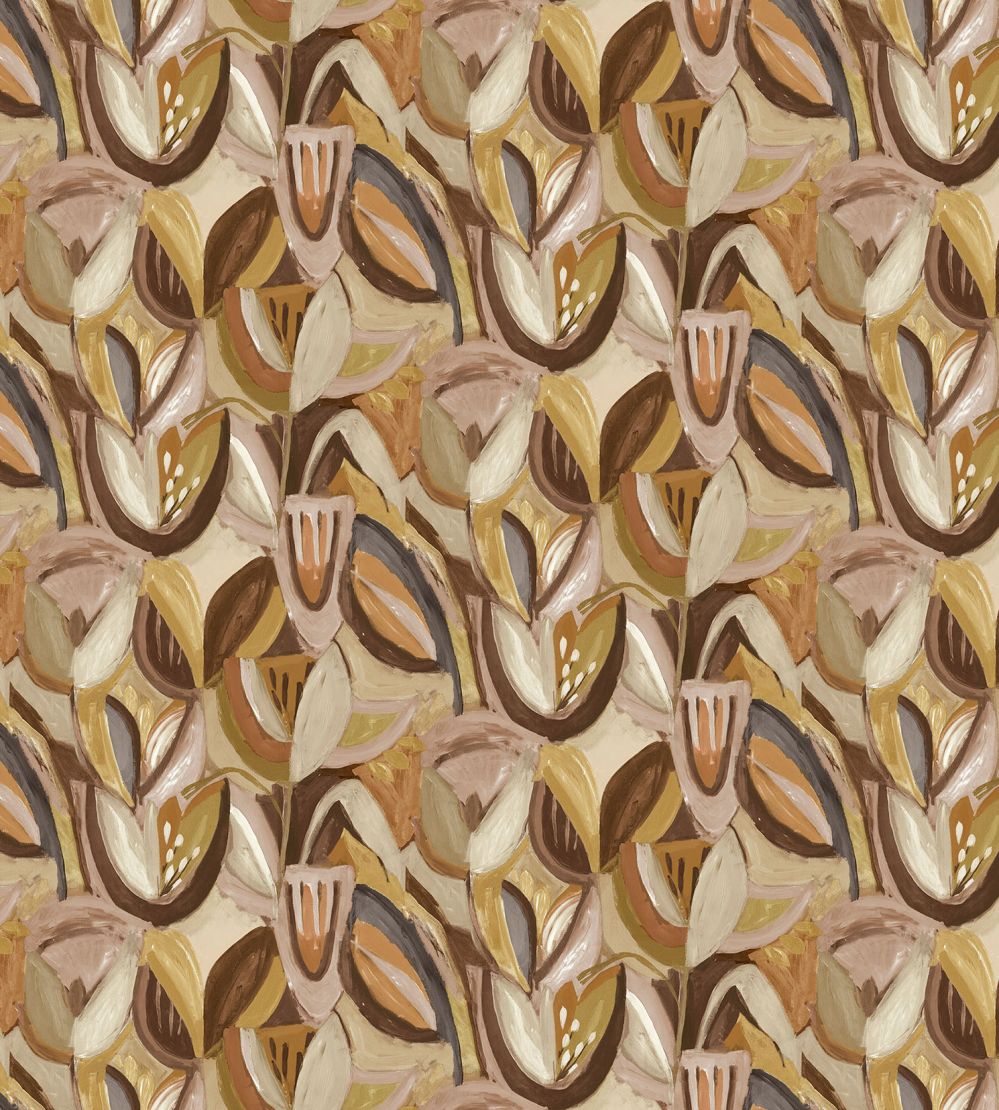 Baby Tulpen Fabric by Arley House Almond