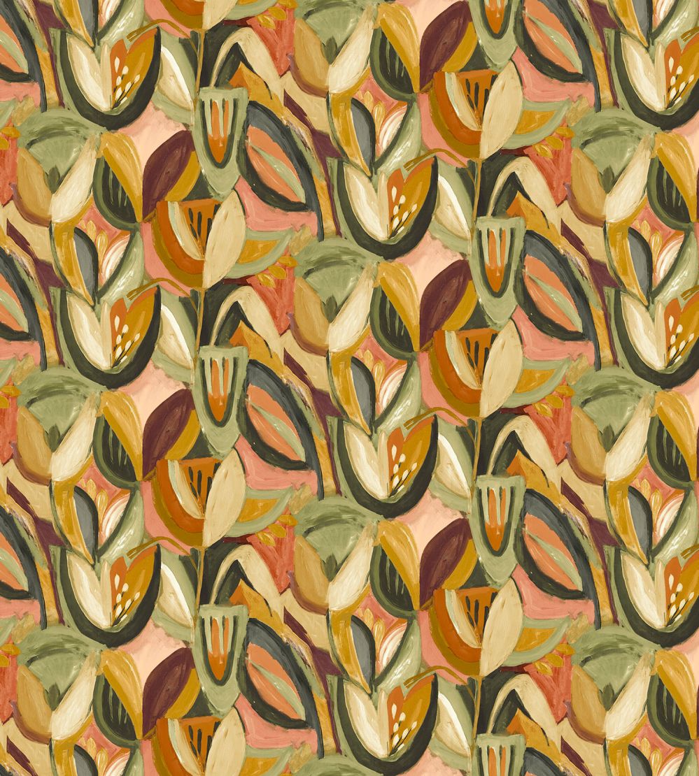 Baby Tulpen Fabric by Arley House Mango