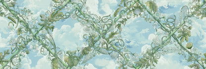 Babylon Sky Sky mural by Rebel Walls