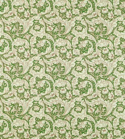 Bachelors Button Fabric by Morris & Co Leaf Green/Sky