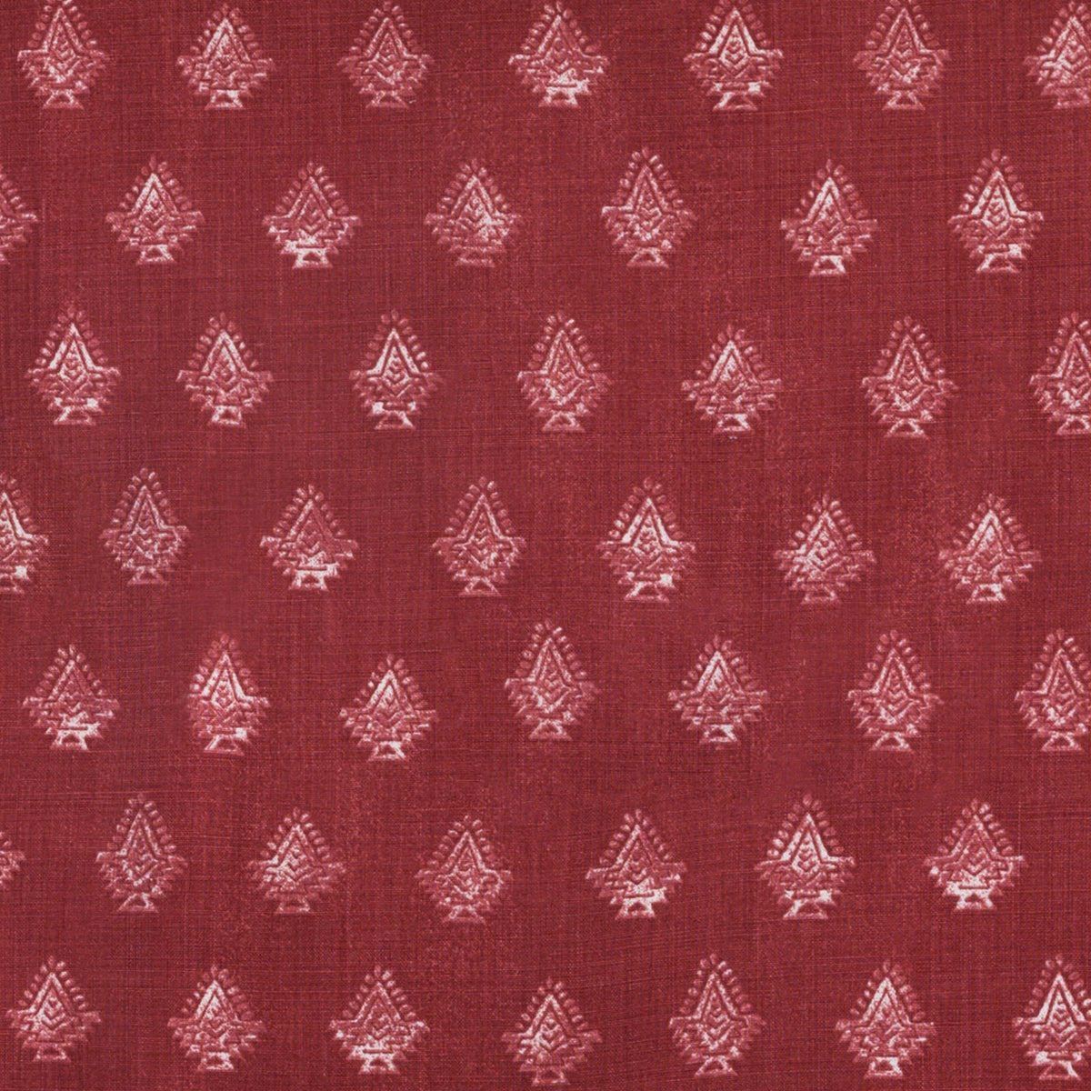 Bagan Cinnabar fabric by Lisa Fine Textiles