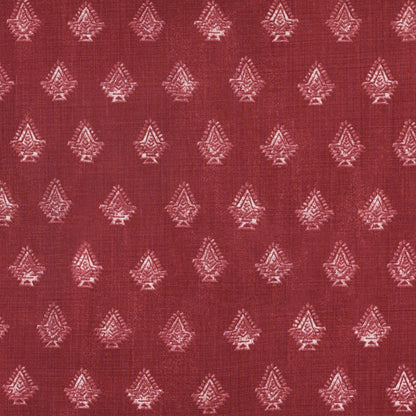 Bagan Cinnabar fabric by Lisa Fine Textiles