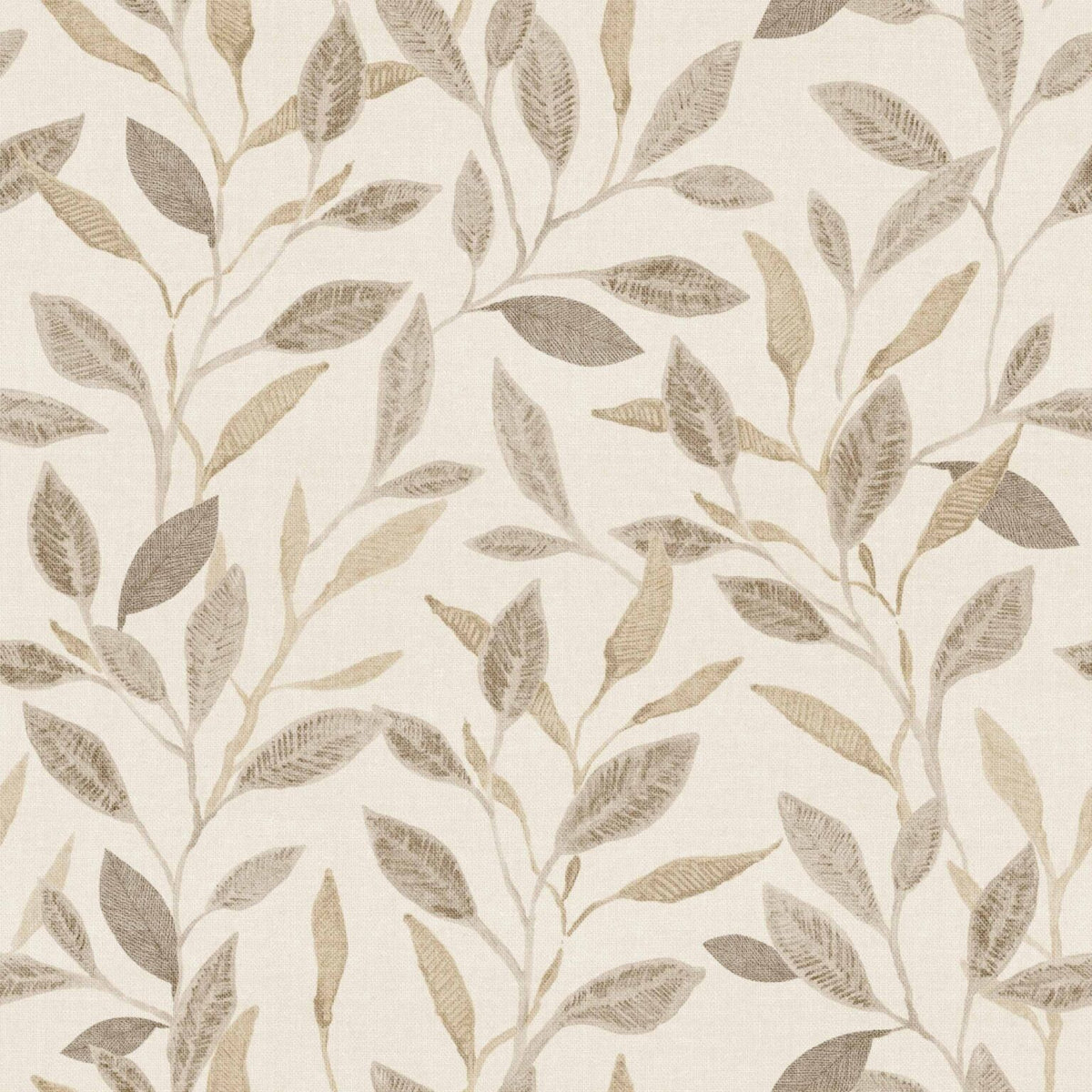 Bagru wallpaper by Coordonné in Stone, flat pattern view