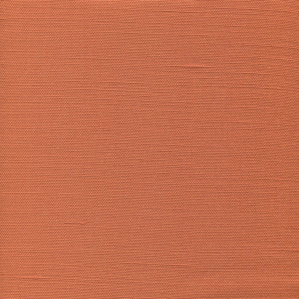 Bahama Cloth II Persimmon fabric by Quadrille