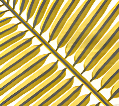 Bahama Palm Fern Green fabric by China Seas