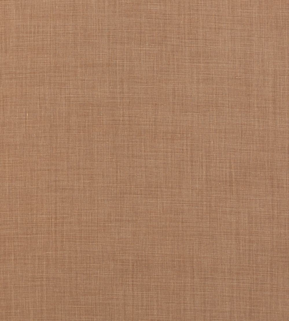 Baker House Linen Fabric by GP & J Baker Chestnut