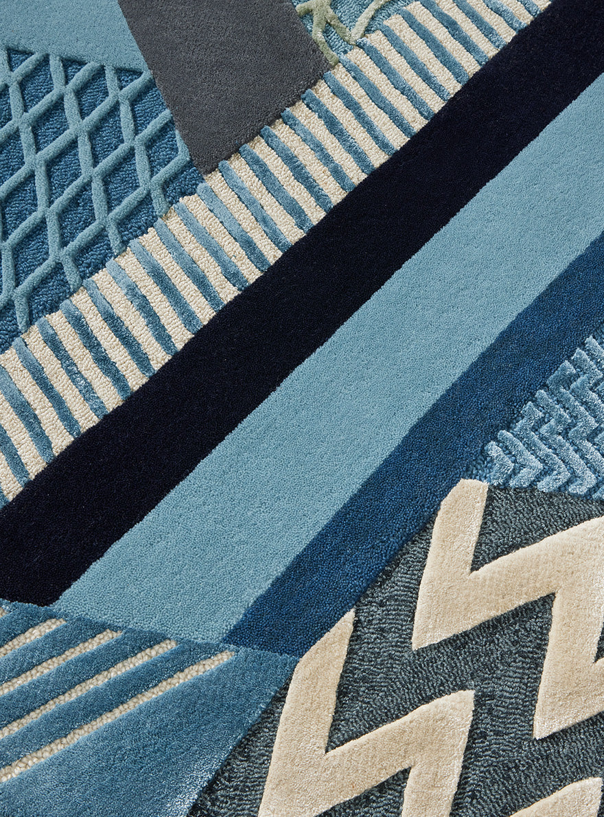 Baker Rug by Pierre Frey shown in a room setting (view 2)