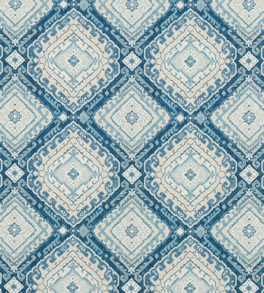 Rozel Fabric by Baker Lifestyle Indigo