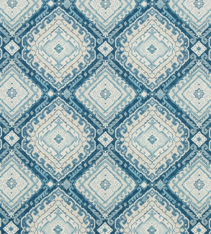 Rozel Fabric by Baker Lifestyle Indigo
