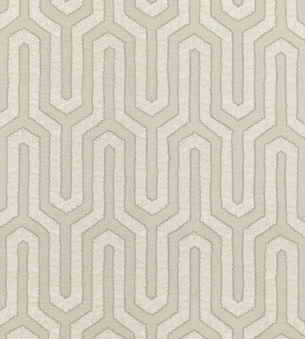 Santiago Fabric by Baker Lifestyle Stone