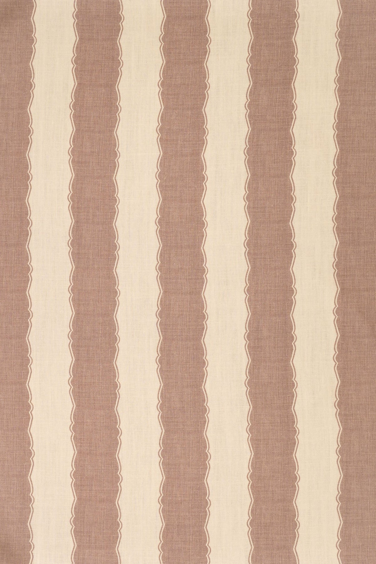 Balcony Stripe Fabric by Jean Monro in Clouded Lilac