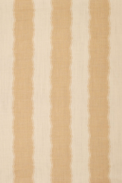 Balcony Stripe Fabric by Jean Monro in Moonlight Beige