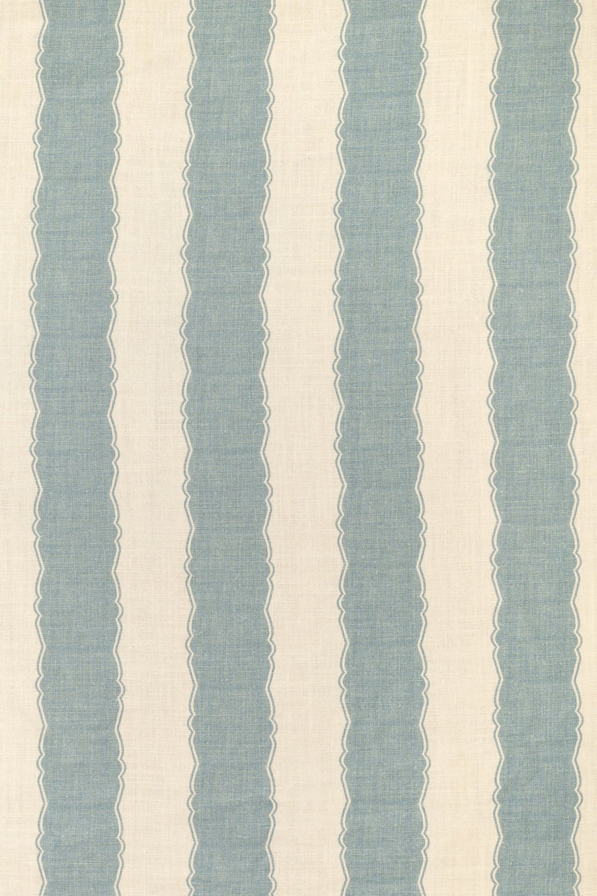 Balcony Stripe Indoor-Outdoor Fabric by Jean Monro in Heavenly Blue