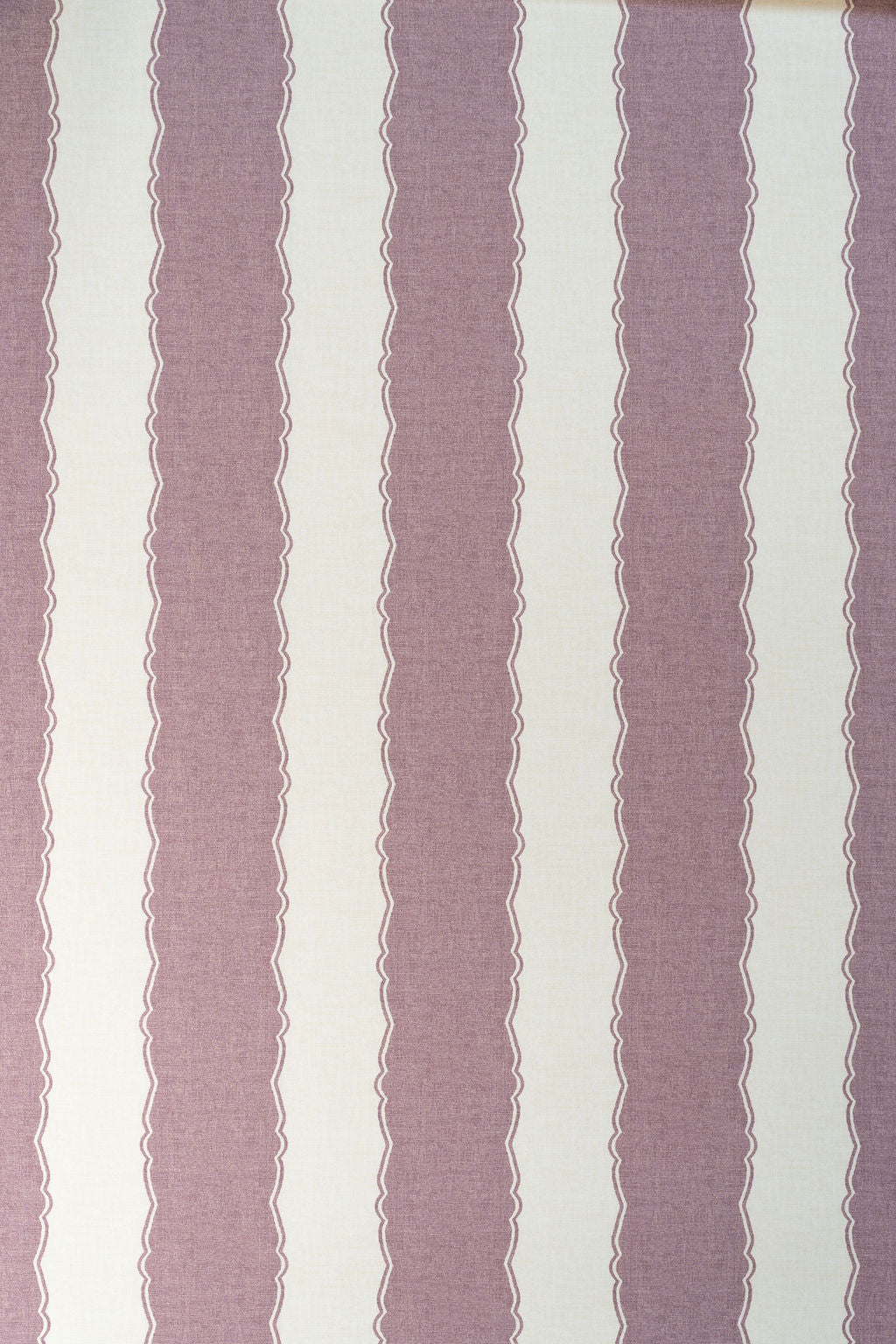 Balcony Stripe Wallpaper by Jean Monro in Clouded Lilac