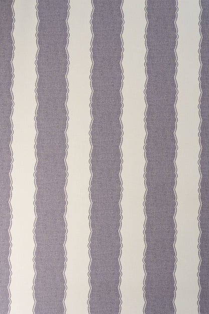 Balcony Stripe Wallpaper by Jean Monro in Dovecote Grey