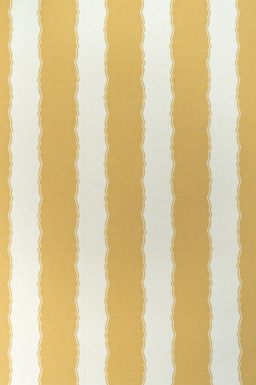 Balcony Stripe Wallpaper by Jean Monro in Haystack Yellow