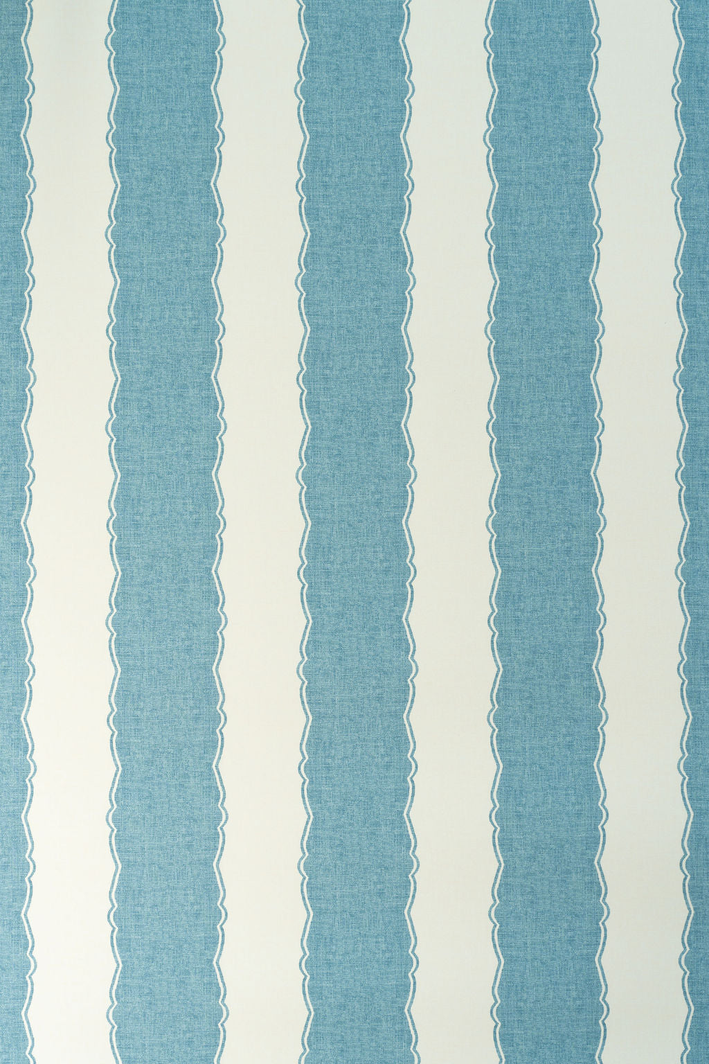 Balcony Stripe Wallpaper by Jean Monro in Heavenly Blue