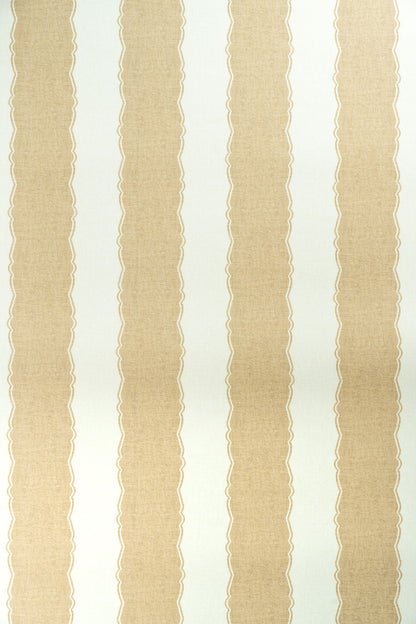 Balcony Stripe Wallpaper by Jean Monro in Moonlight Beige
