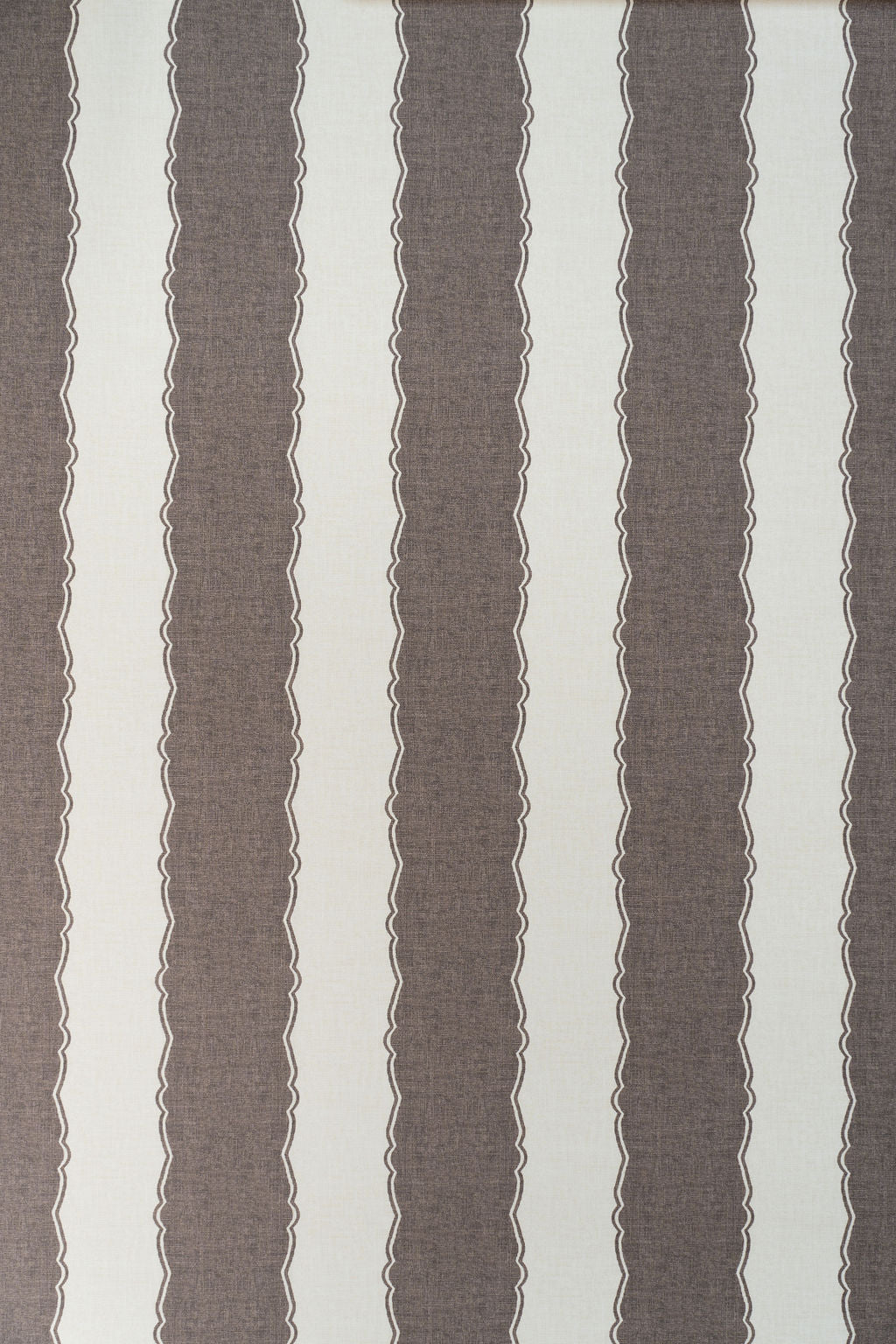 Balcony Stripe Wallpaper by Jean Monro in Thatched Roof Taupe