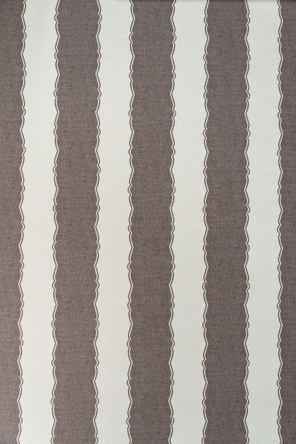Balcony Stripe Wallpaper by Jean Monro in Thatched Roof Taupe