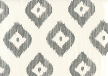Bali Diamond Greys on Almost White wallpaper by China Seas