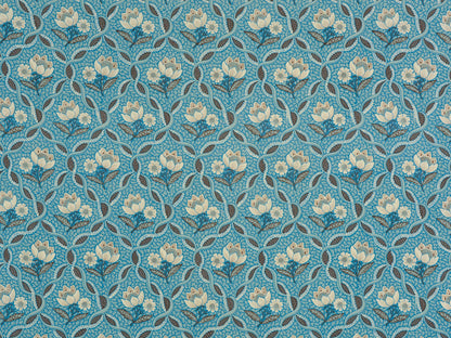 Balmoral Fabric by Le Manach in Bleu (L2290004)
