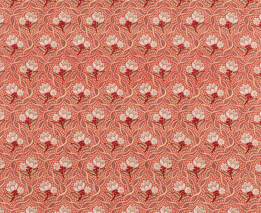 Balmoral Fabric by Le Manach in Rouge (L2290002)
