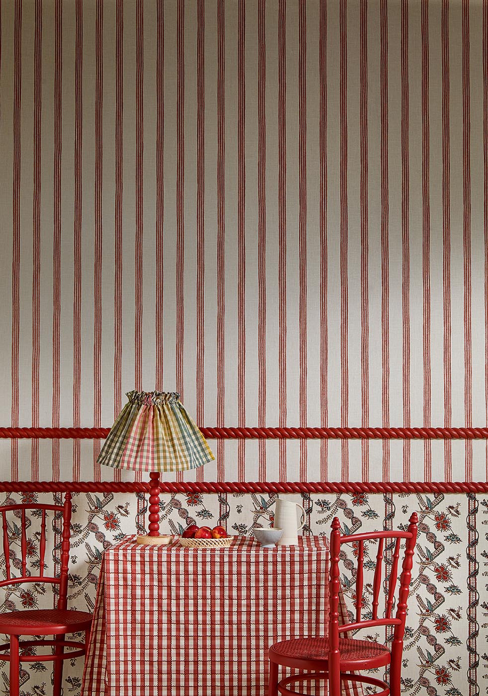 Baltique Wallpaper by Pierre Frey shown in a room setting (view 1)