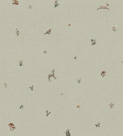 Bambis Wallpaper by Coordonne Mint