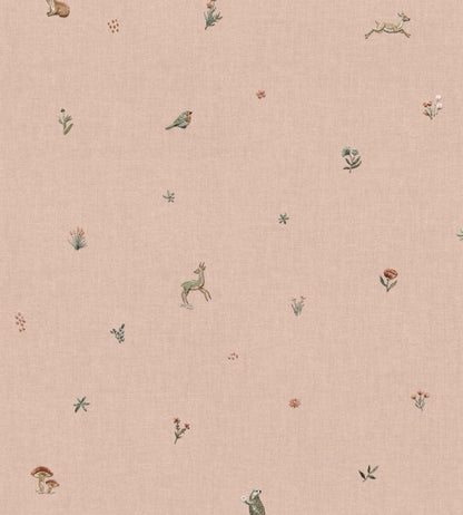 Bambis Wallpaper by Coordonne Peach
