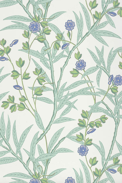 Bamboo Floral wallpaper by Little Greene in Mambo