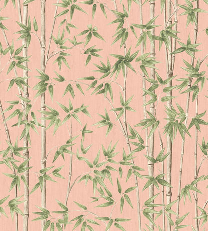 Bamboozle Wallpaper by Woodchip & Magnolia Salmon