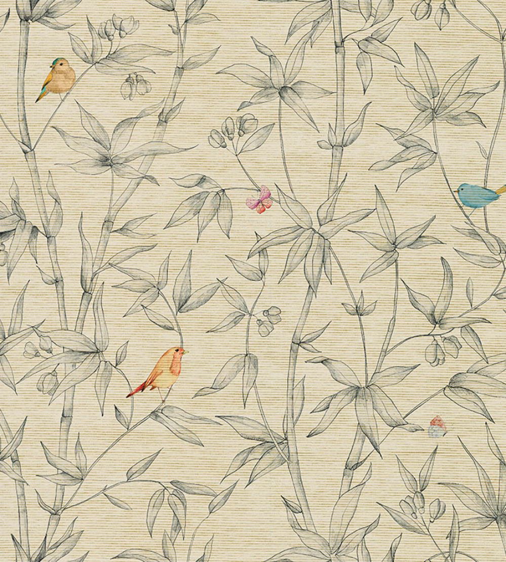 Bambou Grasscloth Wallpaper by Jannelli&Volpi Neutral
