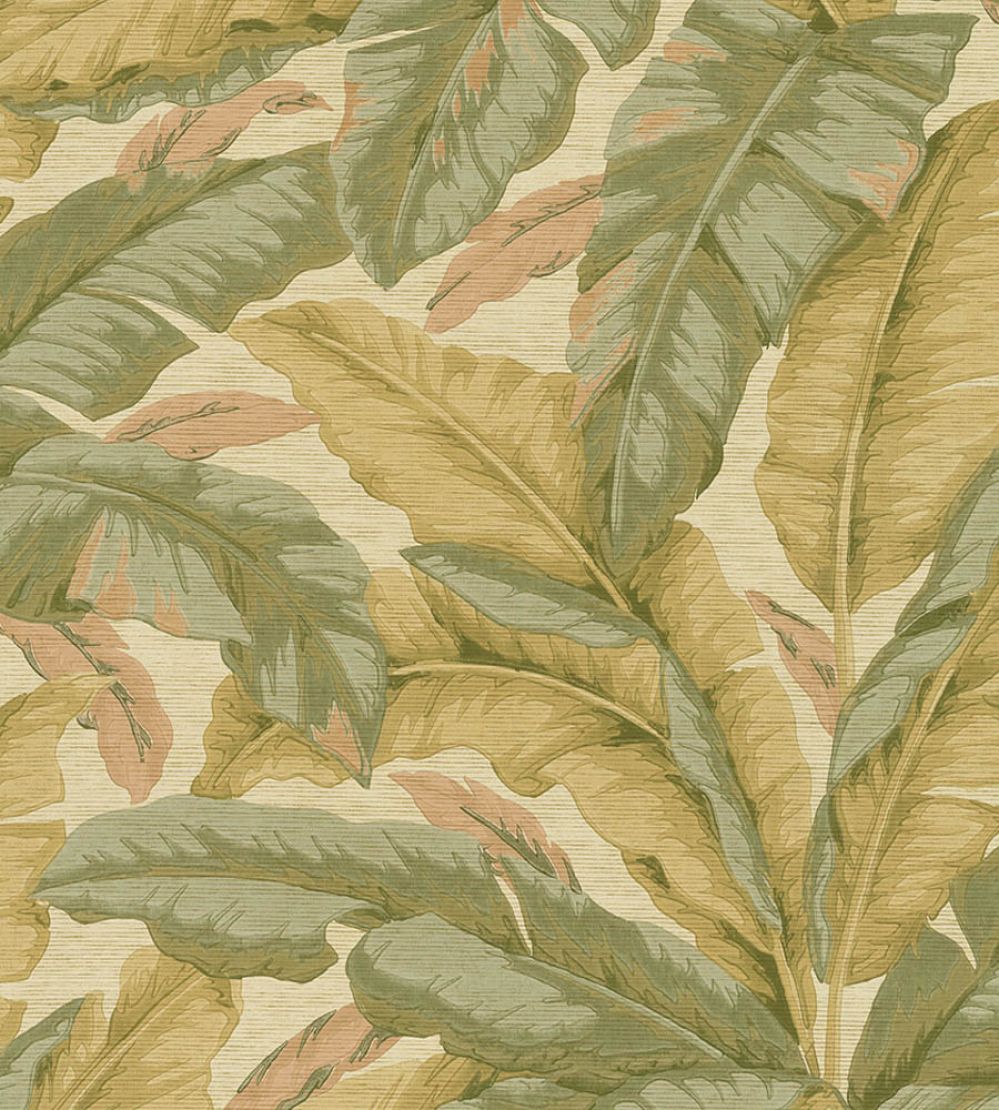 Banane Grasscloth Wallpaper by Jannelli&Volpi Sage