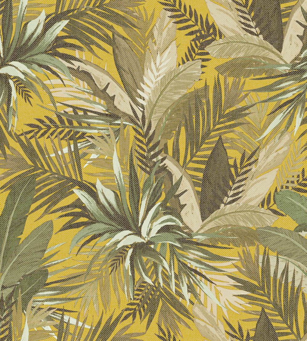 Banano E Felci Wallpaper by Jannelli&Volpi Yellow