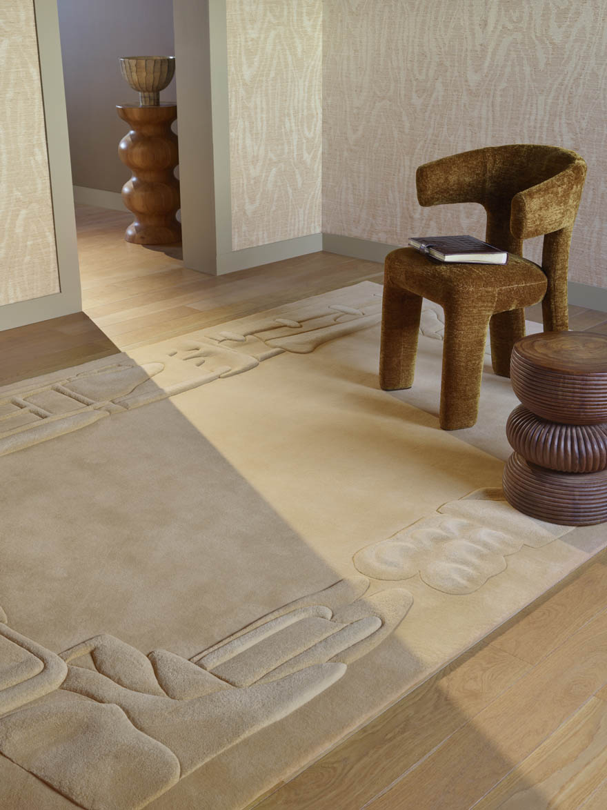Banco Rug by Pierre Frey shown in a room setting (view 1)