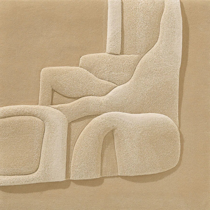Banco Rug by Pierre Frey in Sable (FT482001)