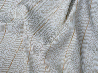 Bandolero fabric by Coordonné in Cal, shown in a styled room