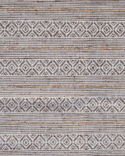 Bandolero fabric by Coordonné in Plata, flat pattern view