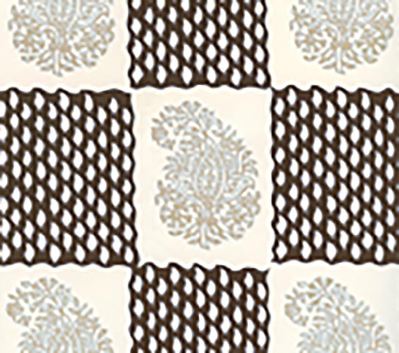 Bangalore Taupe Brown wallpaper by China Seas