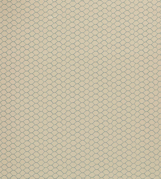 Bantam Net Fabric by Sanderson Woad