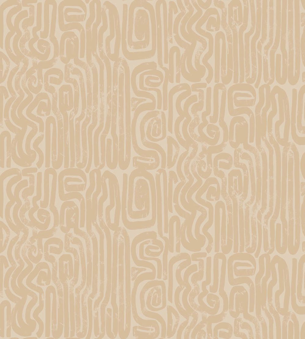 Bantu Wallpaper by Jannelli&Volpi Beige